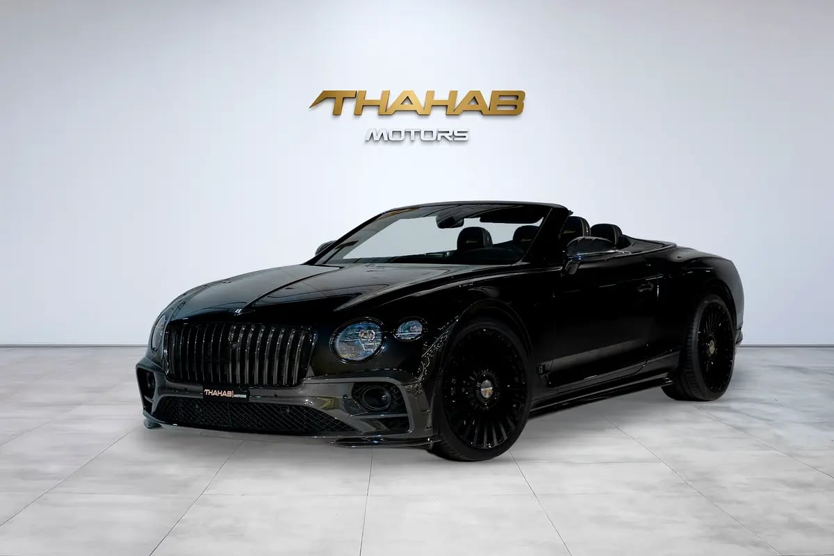 2023 Bentley Continental GTC Speed Mansory Soft-Top Convertible for sale in UAE