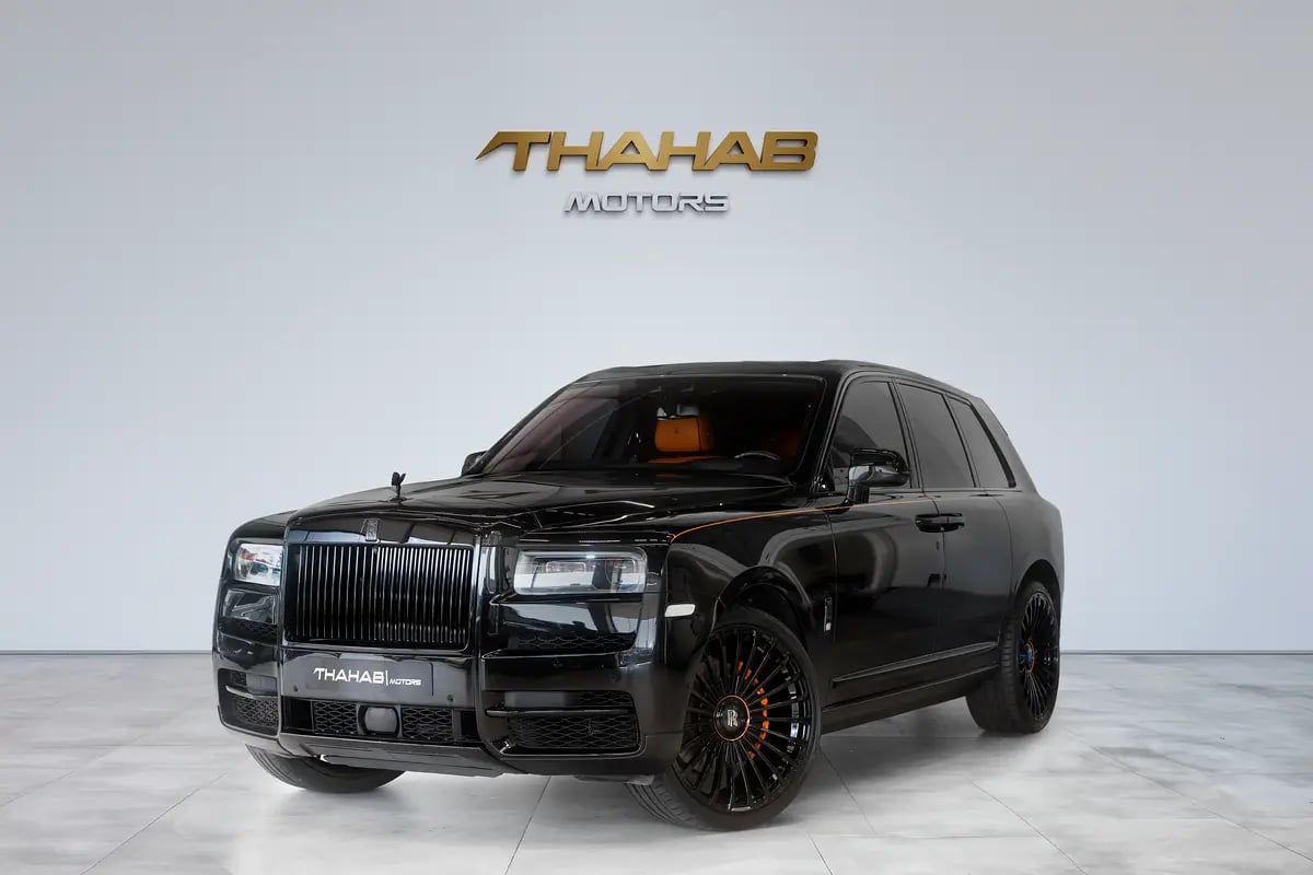 2022 Rolls-Royce Cullinan Black Badge Kit European Specs Full Option for sale in UAE