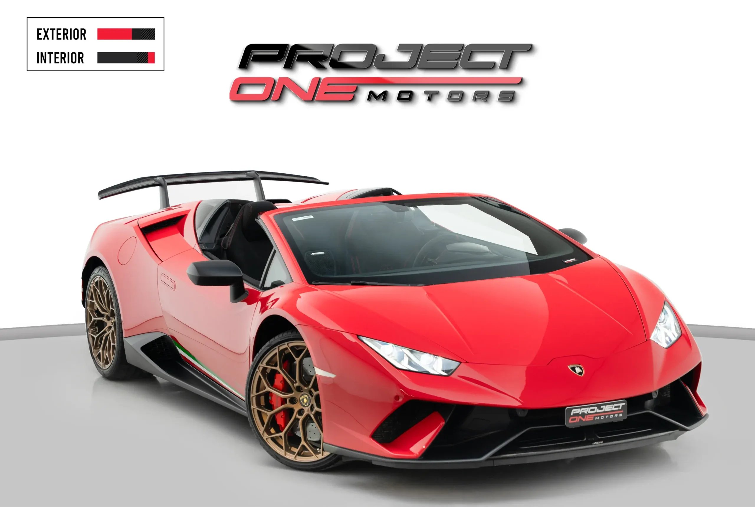 2019 Lamborghini Huracan Performante Spyder with Warranty and Service Contract for sale in UAE