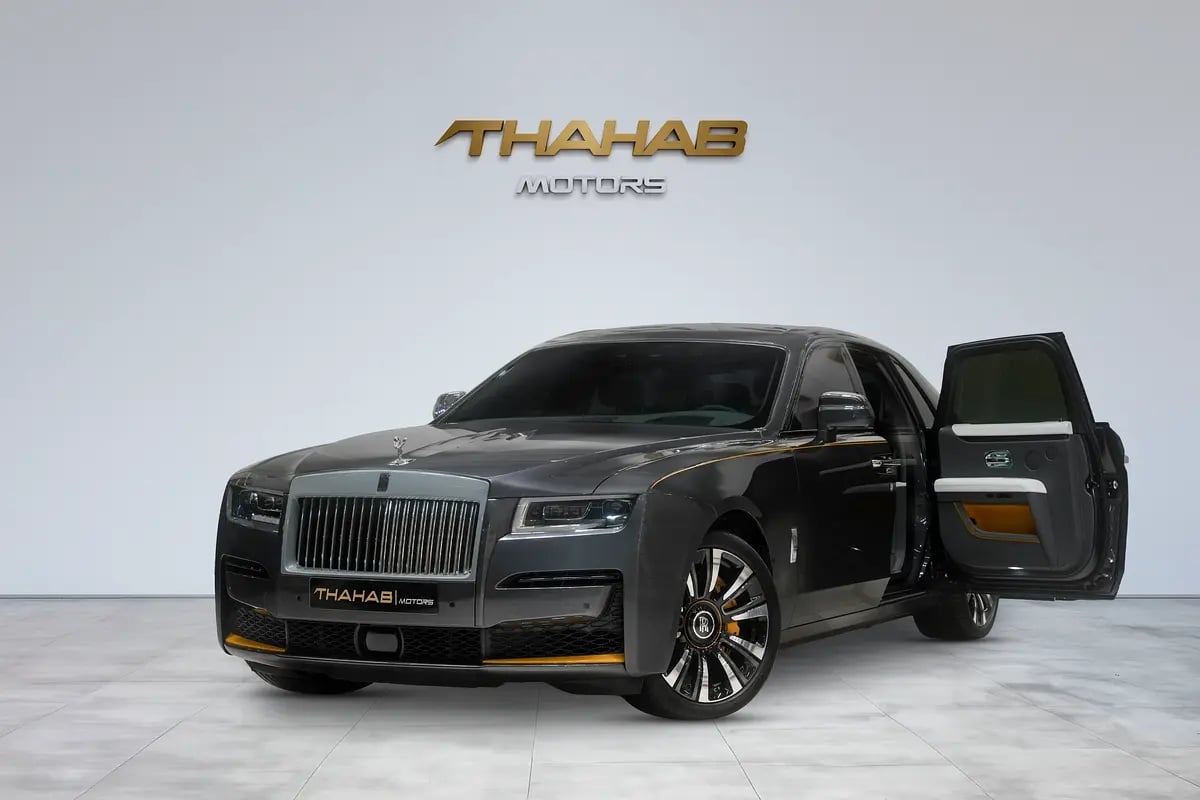 2024 Rolls-Royce Ghost Special Order Bespoke Tri-Tone Interior Full Option Low Mileage Perfect Condition for sale in UAE
