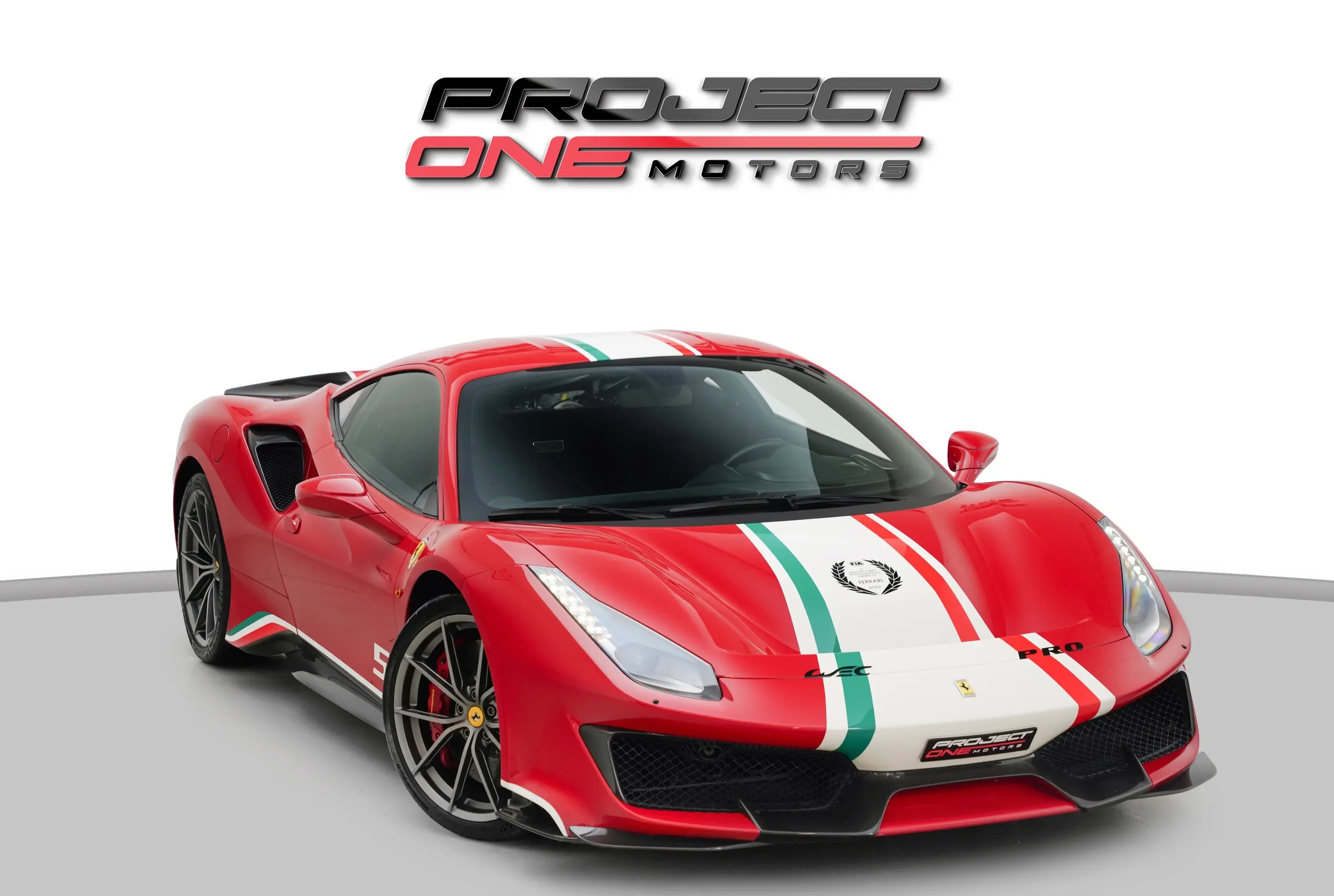 Ferrari 488 Pista Piloti with 7 Years Warranty for sale in UAE