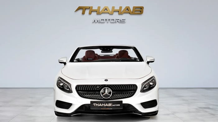2016 S-Class Cabriolet Convertible 2-Door Soft-Top GCC Specs Perfect Condition - photo 2 of 14