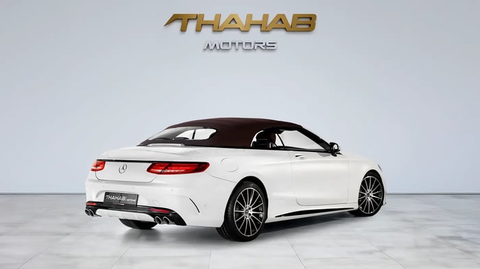 2016 S-Class Cabriolet Convertible 2-Door Soft-Top GCC Specs Perfect Condition - photo 3 of 14