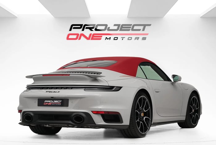 2024 Porsche 911 Turbo S Cabriolet Nardo Grey - photo 3 of 7