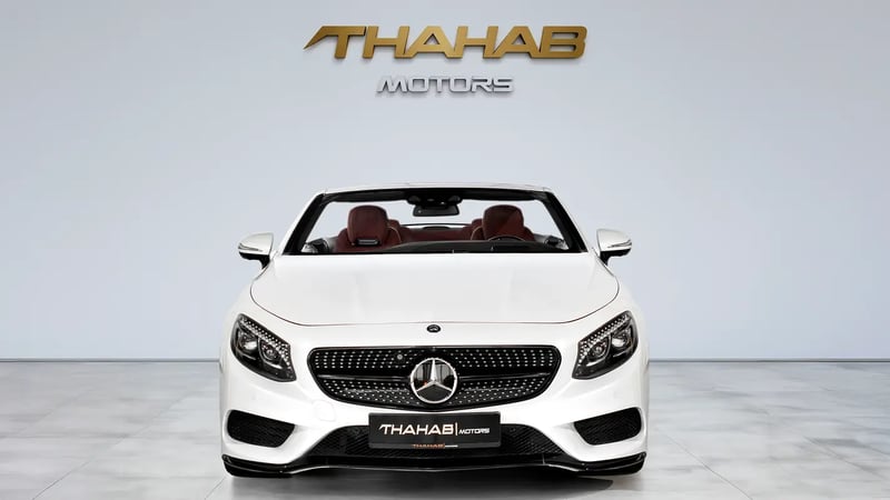 2016 S-Class Cabriolet Convertible 2-Door Soft-Top GCC Specs Perfect Condition - photo 2 of 14