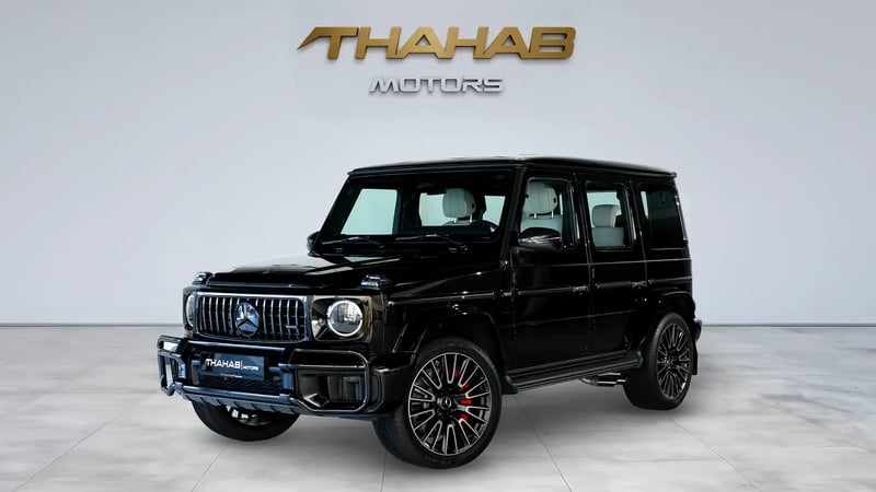 2026 Mercedes-Benz G-Class G 63 AMG Full Carbon Fiber Double Night Package 0 KM Full Option GCC Specs - photo 1 of 19