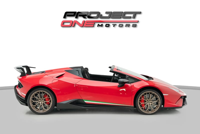 2019 Lamborghini Huracan Performante Spyder with Warranty and Service Contract - photo 2 of 10